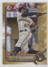 2022 Bowman Draft Gold 9/50 Felix Valerio #BD-66 fi8