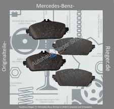 Mercedes-Benz Bremsbeläge Satz Verschleißsensor Vorderachse  für W205 C-Klasse