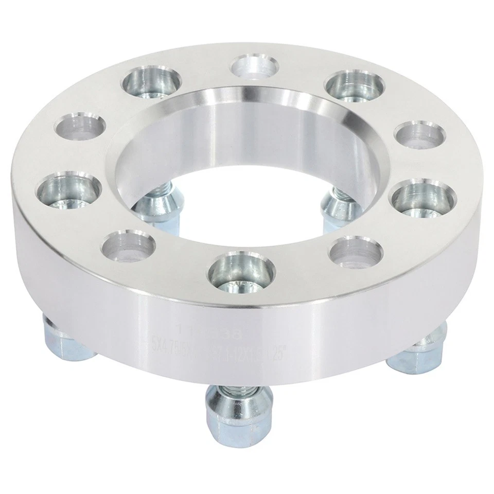 4 pcs 1.25" 5x4.75 Wheel Spacers For Chevy S10 Camaro Corvette Pontiac Firebird Foto 2 de 4