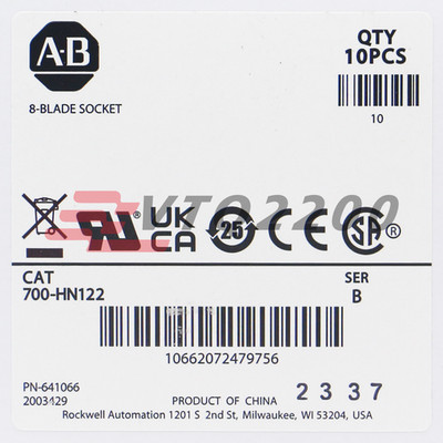 10PCS Allen Bradley 700-HN122 700-H General Purpose Accessories