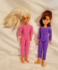 Vintage Mattel 1995 Gymnast Stacie and Gymnast Whitney Dolls (Fully Jointed)