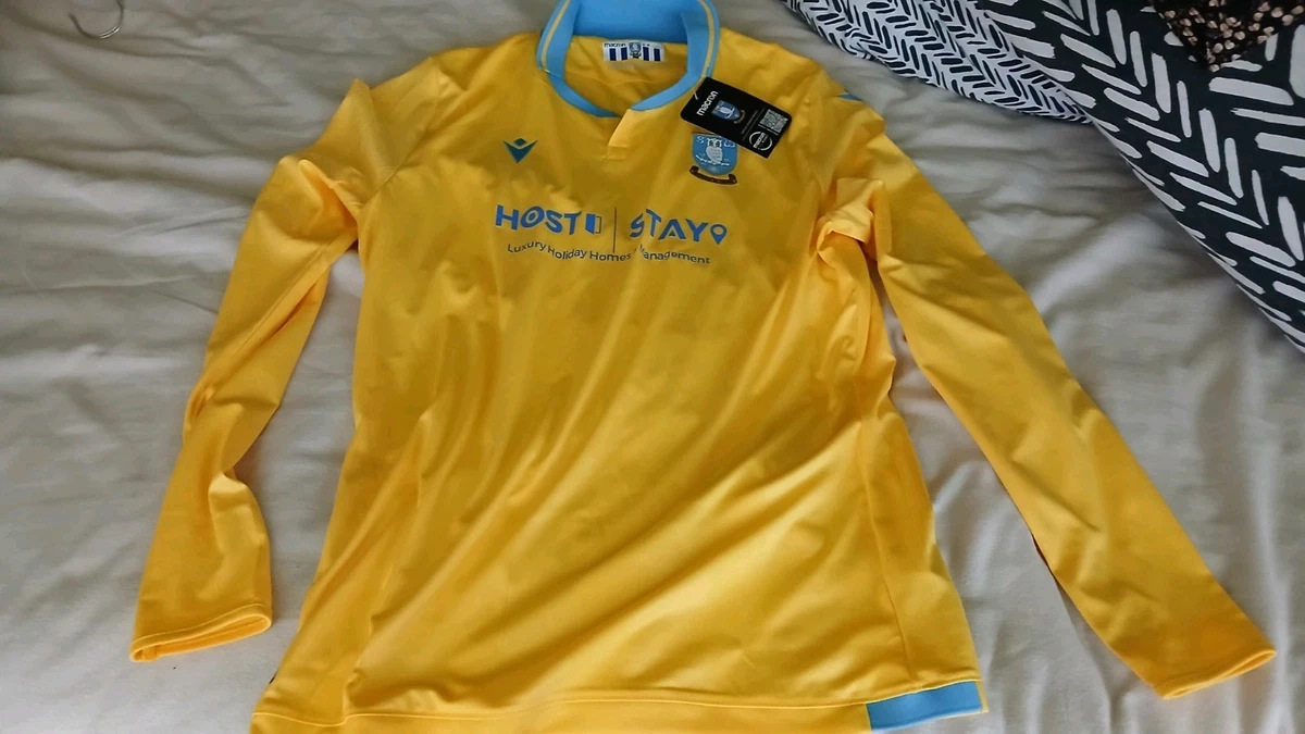 Sheffield Wednesday Away Memorabilia Football Shirts (English