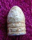 NICE EXCAVATED CIVIL WAR GATLING GUN BULLET  M&M #142