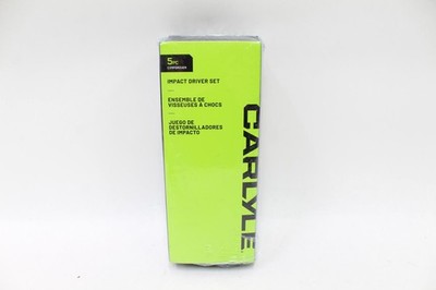 Carlyle 5 Piece Impact Driver Set, CIMPDRIVER