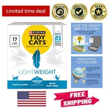 17 lb Purina Lightweight Instant Action Cat Litter - Clumping  Odor Control