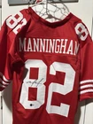 Mario Manningham Signed San Francisco 49ers #82 Red Football Jersey Original