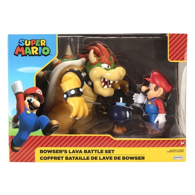 Nintendo Super Mario Bowser Vs Super Mario Spezialset Jakks Pacific