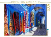 Calvendo Puzzle Farbtupfer In Chefchaouen | 1000 Teile Lege-GrößE 64 × 48 Cm Fot
