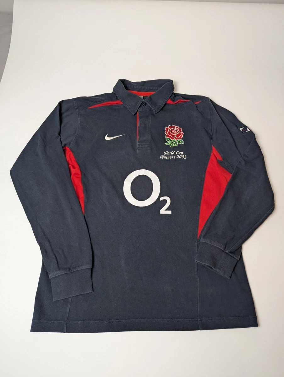 Maillot Vintage Reebok Du Pays De Galles - Coupe Du Monde De Rugby 2003 - Taille L - Manches Longues - Occasion