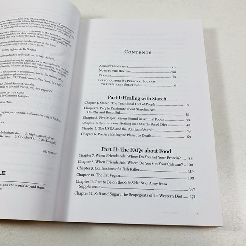 The Starch Solution by John A McDougall and Mary McDougall Large Paperback - Bild 8 von 9