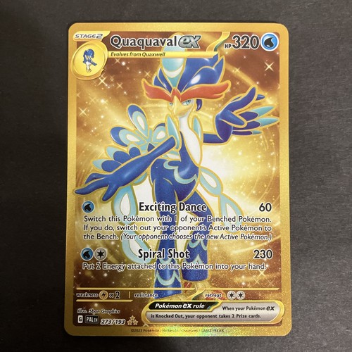 Pokemon Quaquaval ex 273/193 Paldea Evolved Scarlet & Violet Hyper Rare