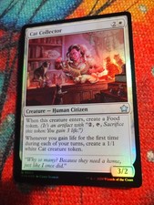 FOIL Cat Collector - Foundations - NM - MTG - Magic: The Gathering