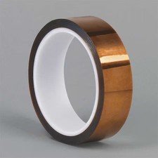 Dupont Kapton Hn Electricaltape, Amber, 16-5/8Ydl, 1/2Inw