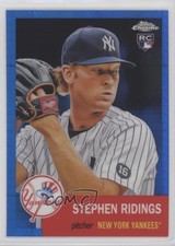 2022 Topps Chrome Platinum Anniversary Blue Prism Refractor Stephen Ridings 2d8