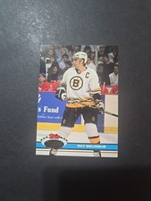 1991-92 Topps Stadium Club Hockey Ray Bourque #233 Boston Bruins NHL HOF