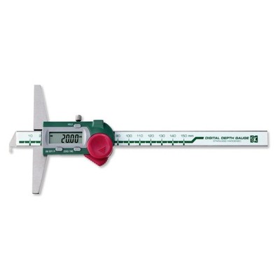 Niigata Seiki Sk Digital Depth Gauge With Hook, 150Mm Gdcp-150Df_