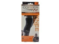 Copper Fit Freedom Copper Infused Knee Sleeve XL Unisex Compression Sleeve