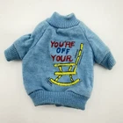 Vintage Ideal Tammy Doll You’re Off Your Rocker Kooky Blue Sweater Shirt Top