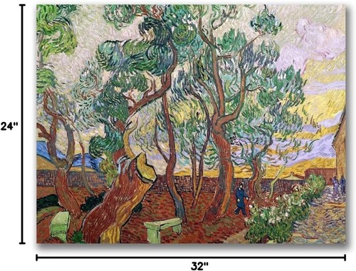 Trademark Art The Garden of St. Paul Canvas by 32L" x 24W" - Picture 6 of 6
