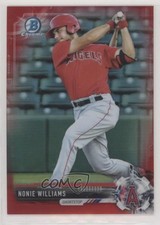 2017 Bowman Draft Chrome Red Refractor 5/5 Nonie Williams #BDC-153 s3g