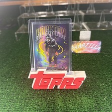 2025 Topps Chrome Football Derek Stingley Jr All Chrome Yellow Refractor /275 SP