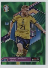 2023 Topps Finest Road to UEFA Euro 2024 /99 Dejan Kulusevski #84 0i40