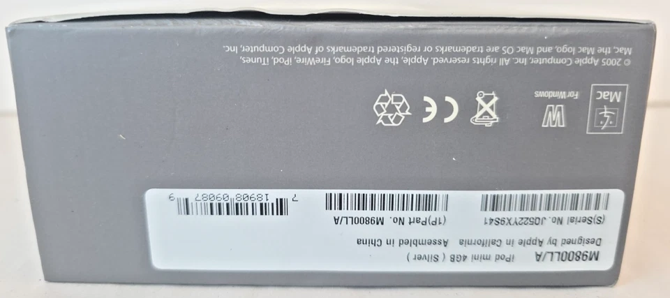 Boxed Collector's Apple iPod mini A1051 4 GB 2nd Generation ~ Silver ~ Bundle - Image 3 of 4