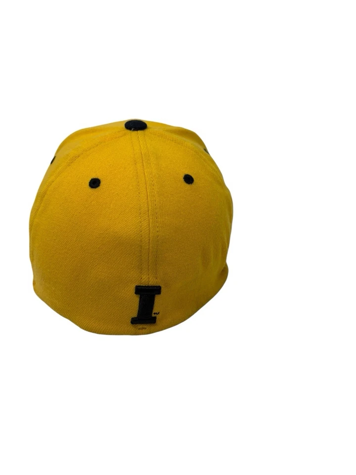 University of Iowa Hawkeyes Yellow Zephyr Flexible Fit Hat Cap Adult Large - Image 4 of 4