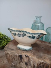French Ironstone Saucier, Gravy Boat, French Kitchen Decoration