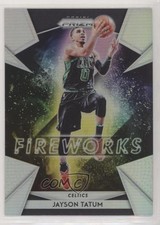 2018-19 Panini Prizm Fireworks Silver Prizm Jayson Tatum #26 xi9