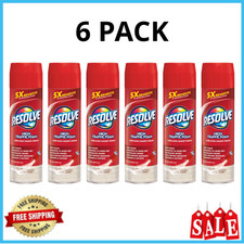 Resolve High Traffic Carpet Foam Cleaner 22 Oz Stain Remover Freshening, 6 Pack