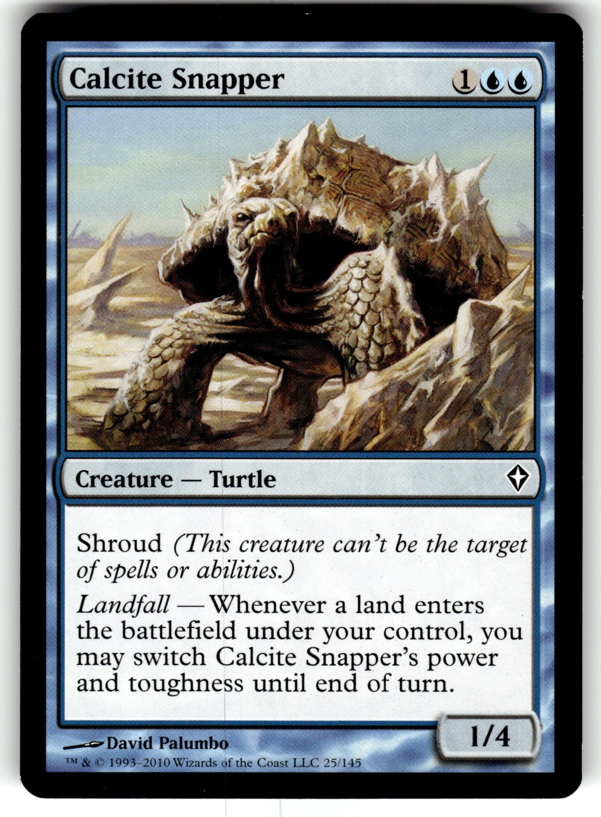 Calcite Snapper MTG C Worldwake 25 LP