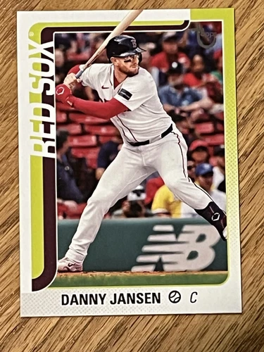 2025 Topps Series 1: DANNY JANSEN-Vintage Stock /99 SP #92: Red Sox