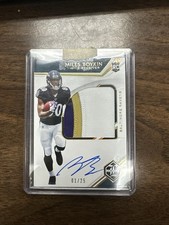 2019 Panini Limited Miles Boykin RPA Rookie Patch Auto 1/25 Baltimore Ravens