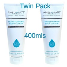 Ameliorate Transforming Body Lotion 400mls ( 2 x 200mls ) Fragrance Free  LaH6