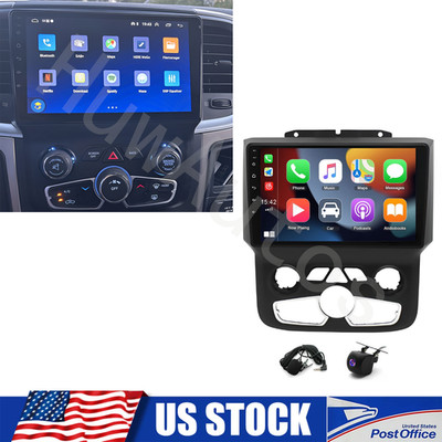64G Car Play AHD Camera Android FM RDS Radio Stereo For Dodge RAM 3500 2013-2019