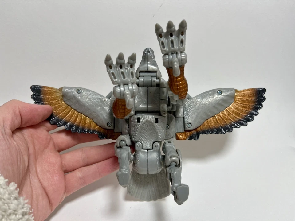 Transformers Beast Wars Fuzors Silverbolt Deluxe Class - 1997 - Image 3 of 4