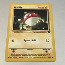 VOLTORB Team Rocket Set 69/82 Carta Pokemon Comune LP Illimitato Acquista 3 Ottieni 2 Gratis