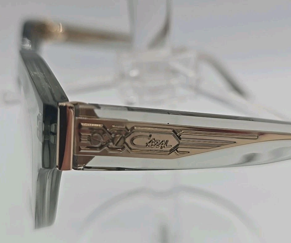 Cazal Mod 5000 眼镜框 Col 002 绿色金色 52 16 140 毫米全新带盒 — 第 4/4 张图片