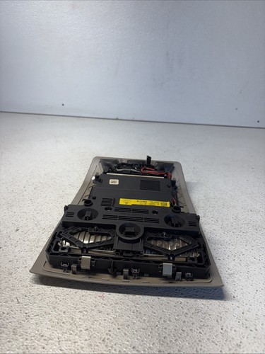2009 - 2015 BMW F01 F02 750LI 750I OVERHEAD DOME LIGHT SUNROOF SOS SWITCH W TRIM - Picture 7 of 11