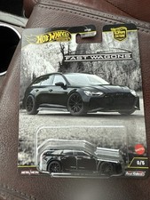 HOT WHEELS PREMIUM FAST WAGONS CAR CULTURE AUDI RS 6 AVANT Chase 0/5 RARE VHTF