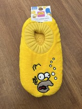 Calze ciabatte I Simpson 9-12 nuove con etichetta