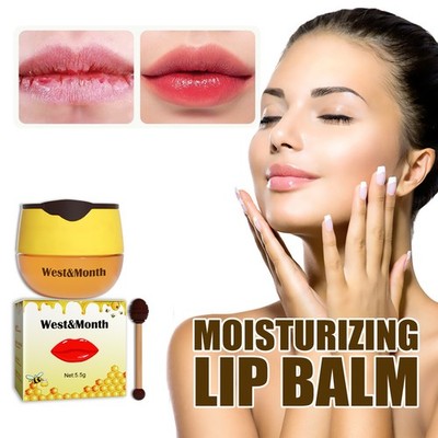 Propolis Lip Balm & Mask, Moisturizing Exfoliating, Overnight Lip Treatment