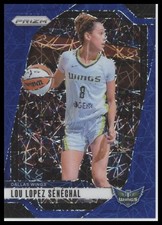 2024 Panini Prizm WNBA #121 Lou Lopez Senechal Blue Velocity Prizms