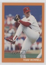 1992 Private Issue Tract Cards Todd Worrell 0q3