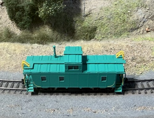 N Scale Centralia Car Shops CA3 UP Union Pacific Caboose Montour Unlettered - Picture 6 of 9