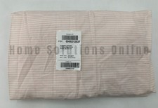 Pottery Barn Kids Oxford Stripe Organic Crib Fitted Sheet Blush J5251 PS