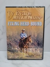 Ty Evans Mulemanship DVD Fixing Herd-Bound SEALED NEW mule mules