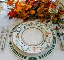 New! Arte Italica's Medici Dinnerware Dinner Plate 12” Sold Separately Has Tags