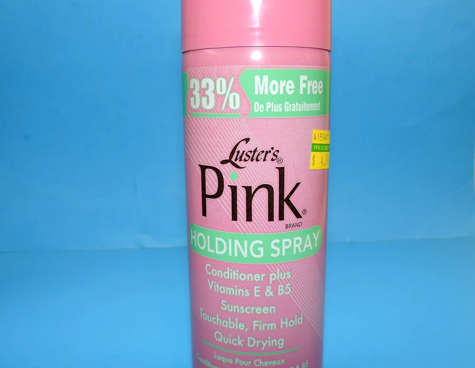 Spray de sujeción rosa 3 lusters spray para el cabello 12,4 oz. LATAS NUEVAS 33% MÁS 2011 Foto 4 de 4